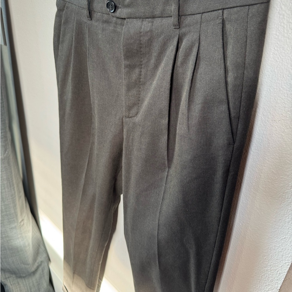 All Saints Charcoal Dress Pants - Picture 3 of 4